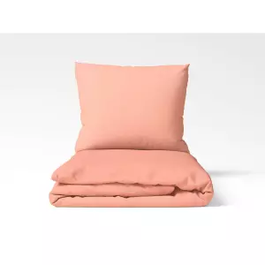 Bavlněné povlečení - lososové 140x220+70x90