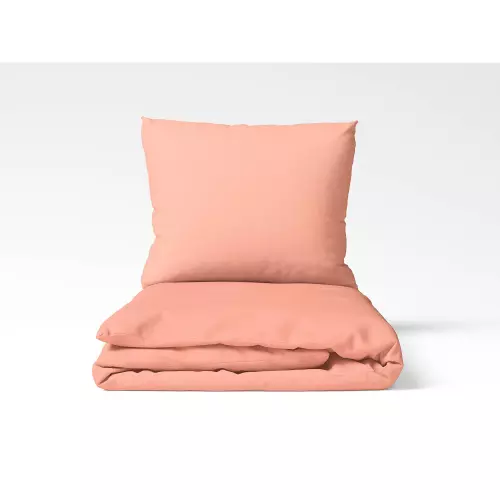 Bavlněné povlečení - lososové 140x220+70x90