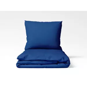 Bavlněné povlečení - královsky modré 140x220+70x90