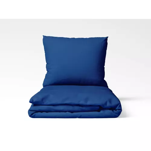Bavlněné povlečení - královsky modré 140x220+70x90