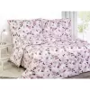 Bavlněné povlečení - kolibříci a květy 140x200+70x90