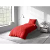Bavlněné povlečení - červené 140x200+70x90