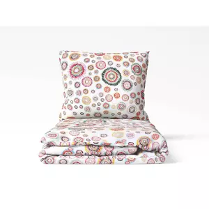 Bavlněné povlečení - barevná kola 140x220+70x90