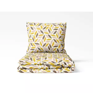 Bavlněné povlečení - podzimní vintage listy 140x200+70x90