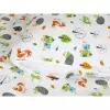 Dětské krepové povlečení - zvířátka v lese 140x200+70x90