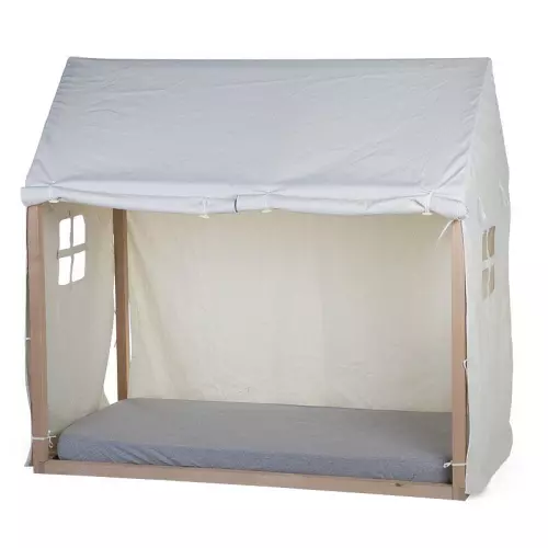Textilní potah Tipi White na rám postele Domek 70x140cm
