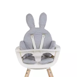 Sedací podložka do dětské židličky Rabbit Jersey Grey