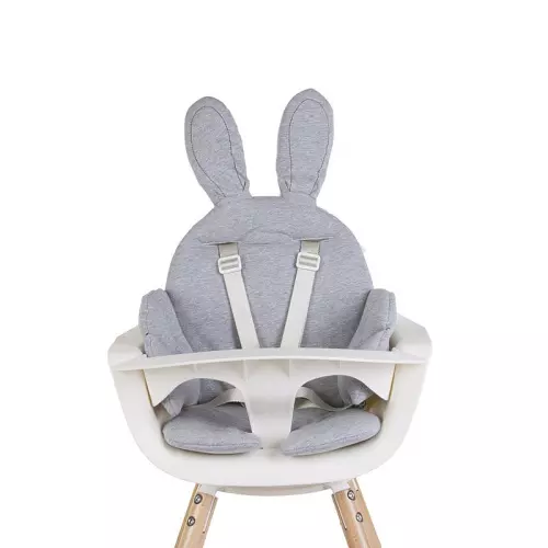 Sedací podložka do dětské židličky Rabbit Jersey Grey