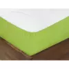 Bavlněné napínací prostěradlo - zelené 90x200