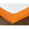 Bavlněné napínací prostěradlo - oranžové 90x200