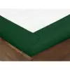 Bavlněné prostěradlo - lahvově zelené - plachta 140x240
