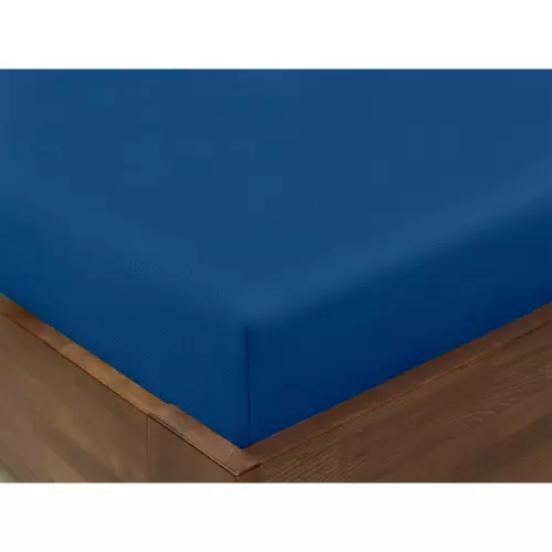 Bavlněné prostěradlo - královsky modré - plachta 140x240