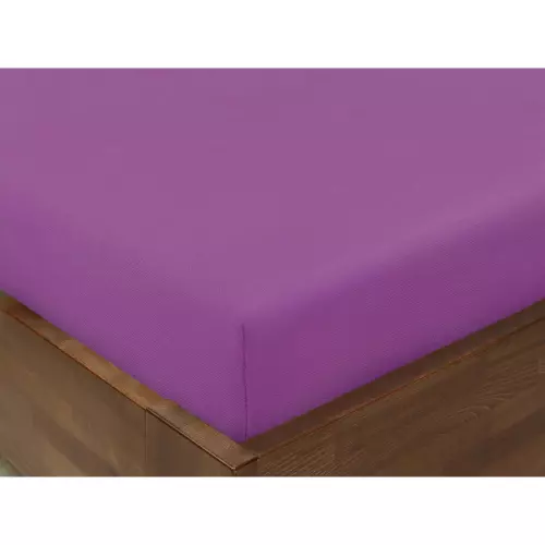 Bavlněné prostěradlo - fialové - plachta 140x240
