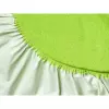 Dětské nepropustné froté napínací prostěradlo - zelené - do postýlky 60x120