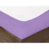 Dětské jersey napínací prostěradlo - Světle fialové - do postýlky 60x120