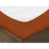 Dětské froté napínací prostěradlo - terakota - do postýlky 70x140
