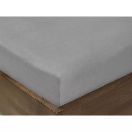 Jersey prostěradlo Exclusive na vysoké matrace - šedé 180x200