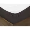 Froté prostěradlo Exclusive na vysoké matrace - tmavě šedé 180x200