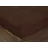 Froté prostěradlo Exclusive na vysoké matrace - tmavě hnědé 90x200