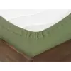 Froté prostěradlo Exclusive na vysoké matrace - khaki 180x200