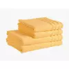 Bambusový ručník / osuška - žlutá 30x50