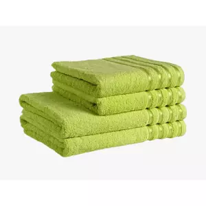 Bambusový ručník / osuška - zelená 30x50