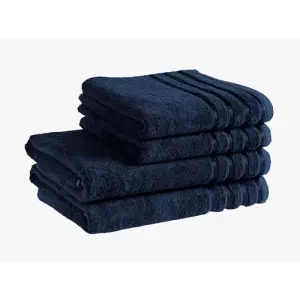 Bambusový ručník / osuška - tmavě modrá 30x50