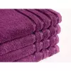 Bambusový ručník / osuška - purpurová 30x50