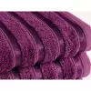 Bambusový ručník / osuška - purpurová 30x50