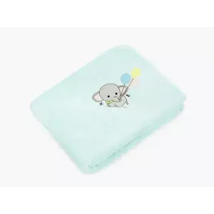 Dětský ručník LILI - sloník - mintový - 30x50