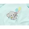 Dětský ručník LILI - sloník - mintový - 30x50