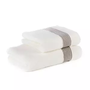 Froté ručník / osuška - smetanová - Micro Exklusiv 50x100