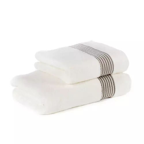 Froté ručník / osuška - smetanová - Micro Exklusiv 50x100