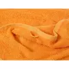 Froté ručník / osuška - hnědo-oranžová - s dvojitým pruhem 30x50