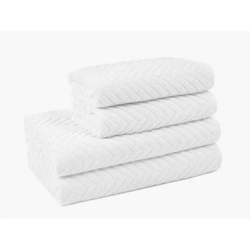 Froté ručník / osuška - bílá - Milla 70x140