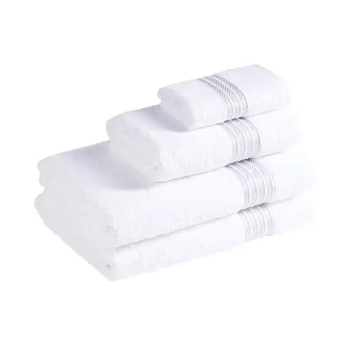 Froté ručník / osuška - bílá - Maya 50x100