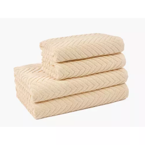 Froté osuška - světle hnědá - Milla 70x140