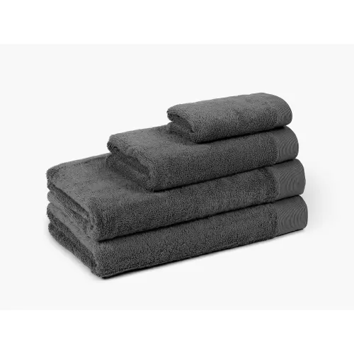 Modalový ručník / osuška - tmavě šedá 90x180