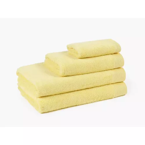 Modalový ručník / osuška - žlutá 70x140