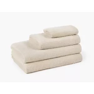 Modalový ručník / osuška - šedohnědá 30x50