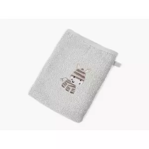 Dětská froté žínka LILI - šedá - zebra