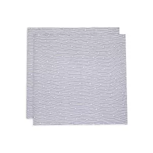 Pleny zavinovací 2ks 115x115 cm Miffy Stripe Navy