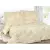 Krepové povlečení - palmové listy na béžové 140x220+70x90