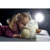 PLYŠ Baby sovička usínáček 25cm projektor na baterie Světlo Zvuk pro miminko
