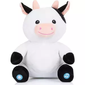 CHIPOLINO Plyšová Kravička se světýlky a hudbou