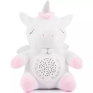 CHIPOLINO Plyšový Jednorožec s projektorem a hudbou