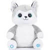 CHIPOLINO Plyšový Huskey se světýlky a hudbou