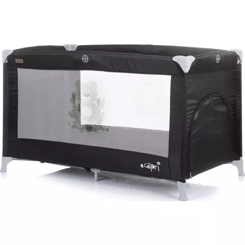 CHIPOLINO Postýlka cestovní Capri Ebony