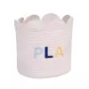 Koš na hračky Květina Off White 35x35x35