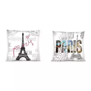 Povlak na polštářek Paříž 40x40 cm